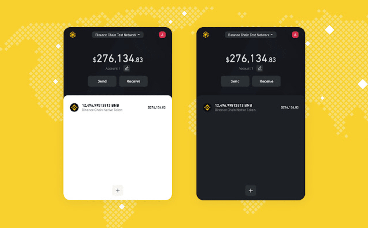 Binance wallet mobile app