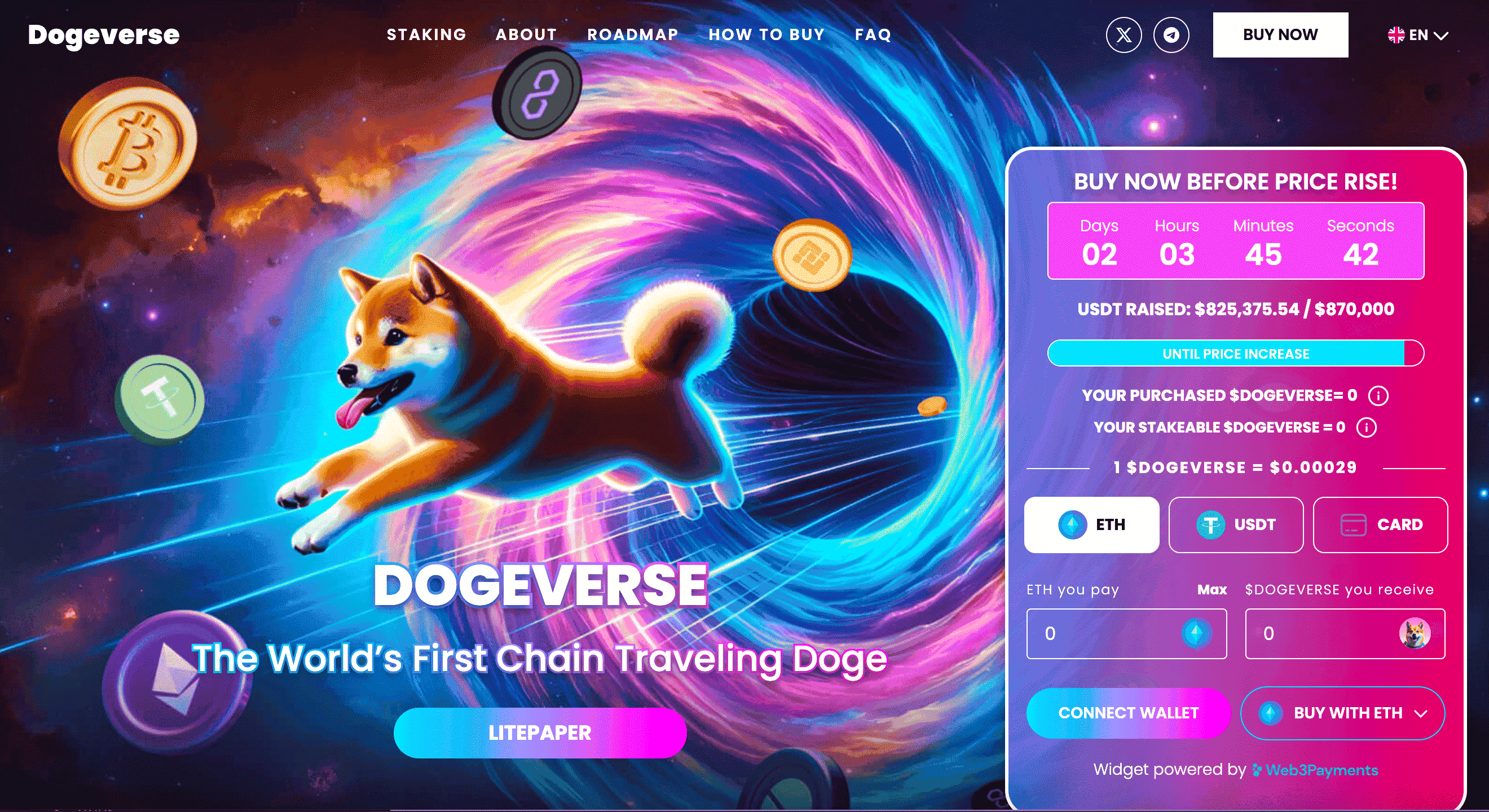 Dogeverse presale