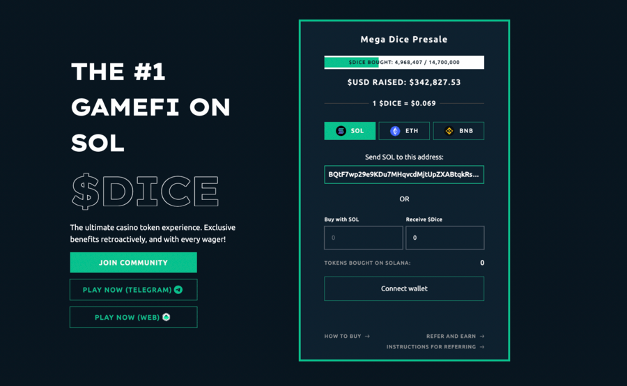 Mega Dice Token ($DICE) Price Prediction 2024 – 2030